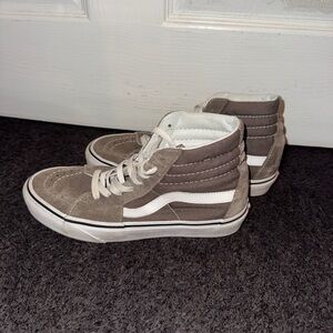 VANS TAUPE BROWN MOCHA High-Top Sneakers